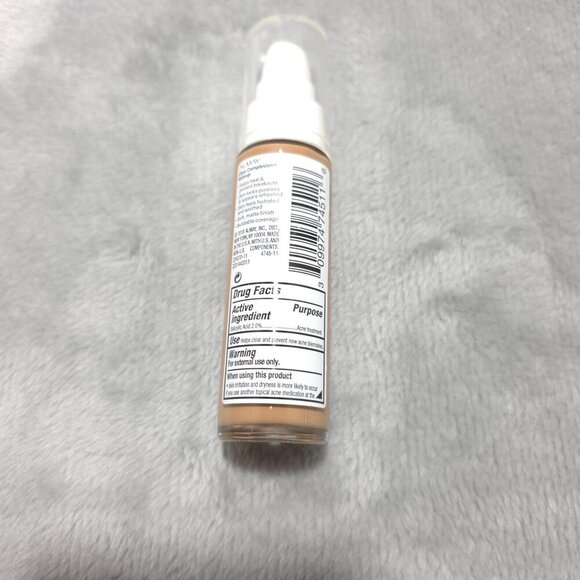 Almay Clear Complexion Make Myself Clear Foundation #710 Natural Tan – Brand New - Picture 2 of 4